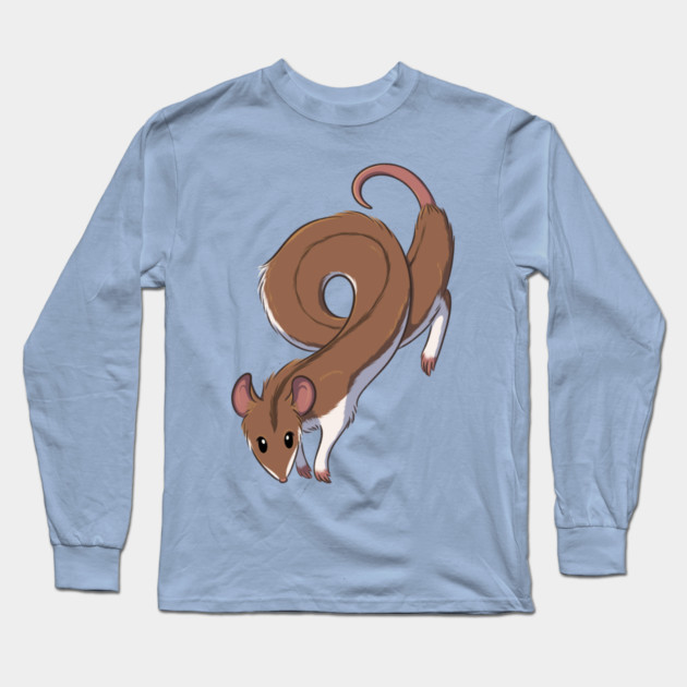 Long Hamster Long Sleeve T-Shirt by DeguArts