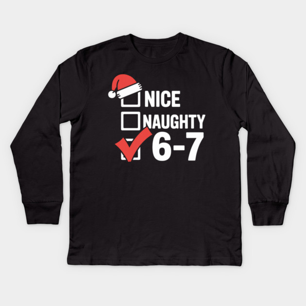 christmas-humor Kids Long Sleeve T-Shirt by Creatifly Graphic Tees