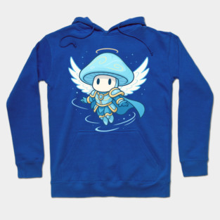 Aeralume the Sky Guardian – Celestial Mushroom Spirit Hoodie