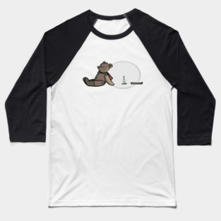 Teddy and the Candlelight Baseball T-Shirt