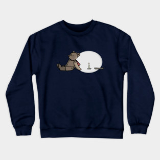 Teddy and the Candlelight Crewneck Sweatshirt