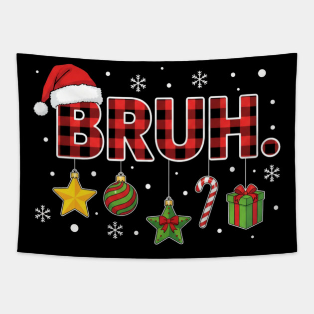 christmas-humor Tapestry by Creatifly Graphic Tees