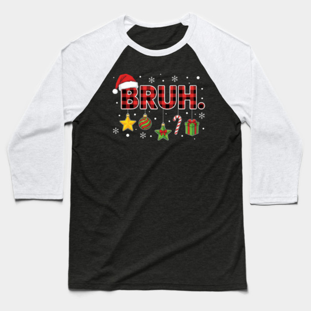 christmas-humor Baseball T-Shirt by Creatifly Graphic Tees