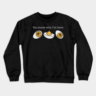Deviled-Eggs Crewneck Sweatshirt
