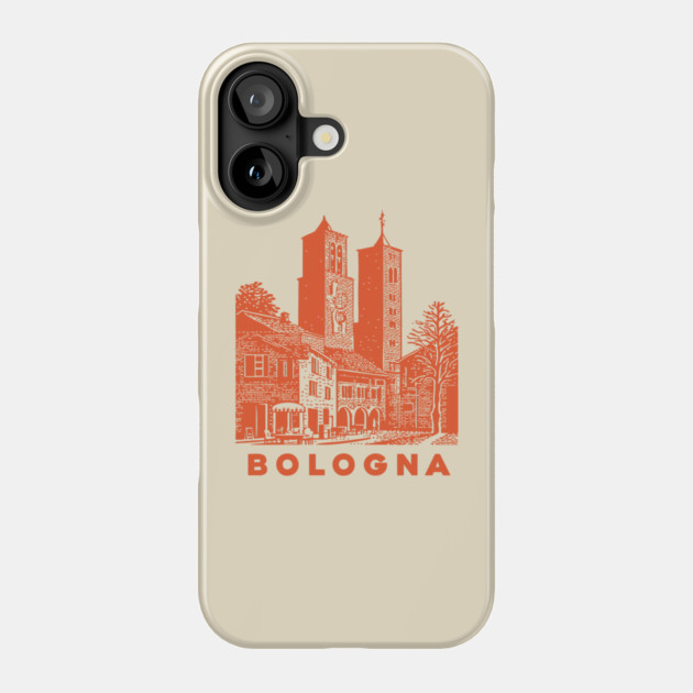 Bologna Italy Vintage Travel Design Phone Case by TuncGK