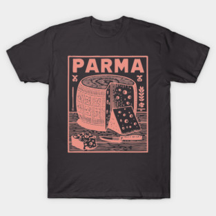 Parma Italy - Retro Culinary Design T-Shirt