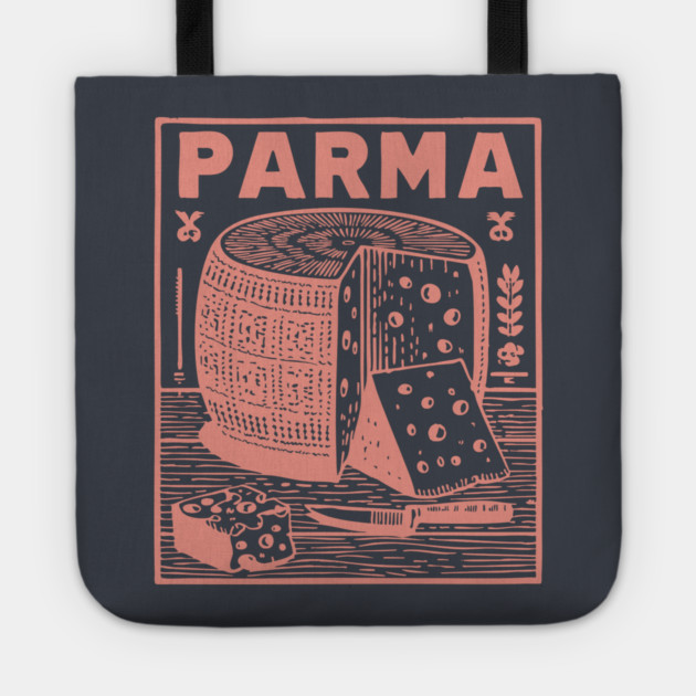 Parma Italy - Retro Culinary Design Tote by TuncGK