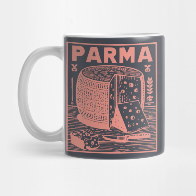 Parma Italy - Retro Culinary Design by TuncGK
