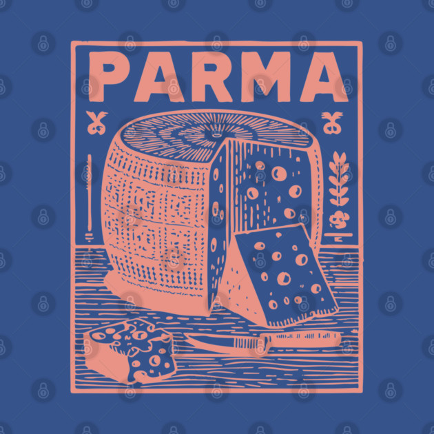 Parma Italy - Retro Culinary Design by TuncGK