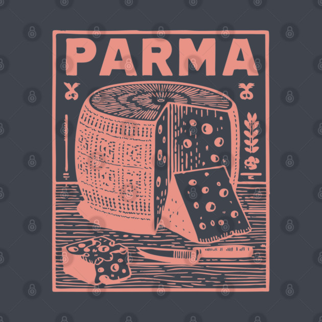 Parma Italy - Retro Culinary Design by TuncGK