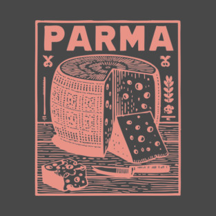 Parma Italy - Retro Culinary Design T-Shirt
