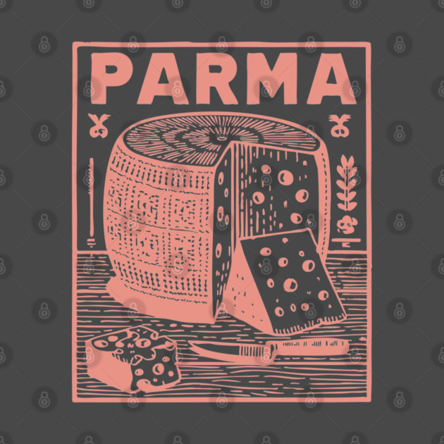 Parma Italy - Retro Culinary Design by TuncGK