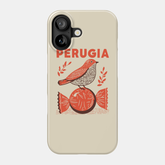 Perugia Italy Vintage Travel Design Phone Case by TuncGK