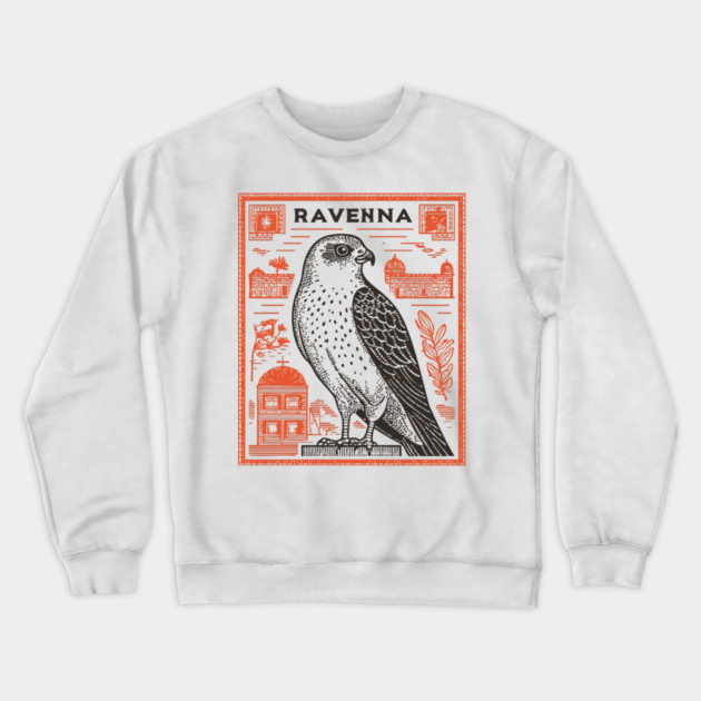 Ravenna Italy Vintage Travel Design Crewneck Sweatshirt by TuncGK