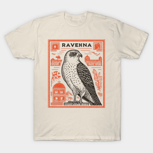 Ravenna Italy Vintage Travel Design T-Shirt by TuncGK