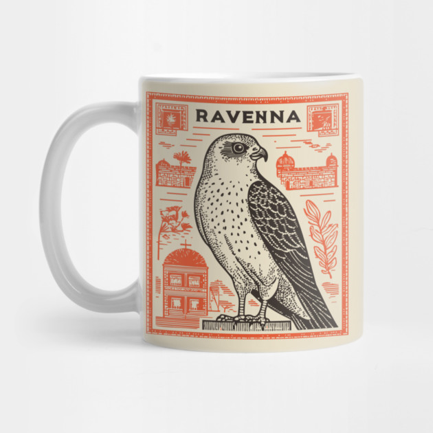 Ravenna Italy Vintage Travel Design by TuncGK