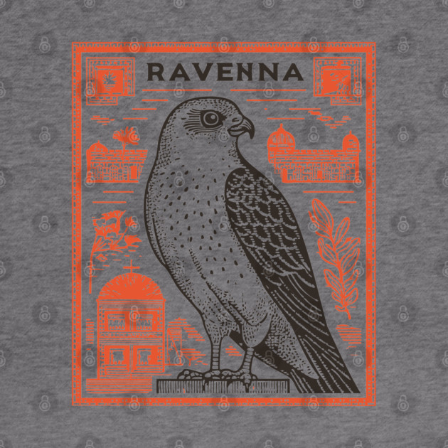 Ravenna Italy Vintage Travel Design by TuncGK