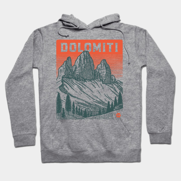The Dolomites Italy - Dramatic Mountain Landscape Hoodie by TuncGK