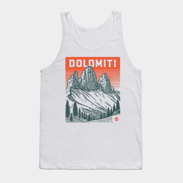 The Dolomites Italy - Dramatic Mountain Landscape Tank Top by TuncGK
