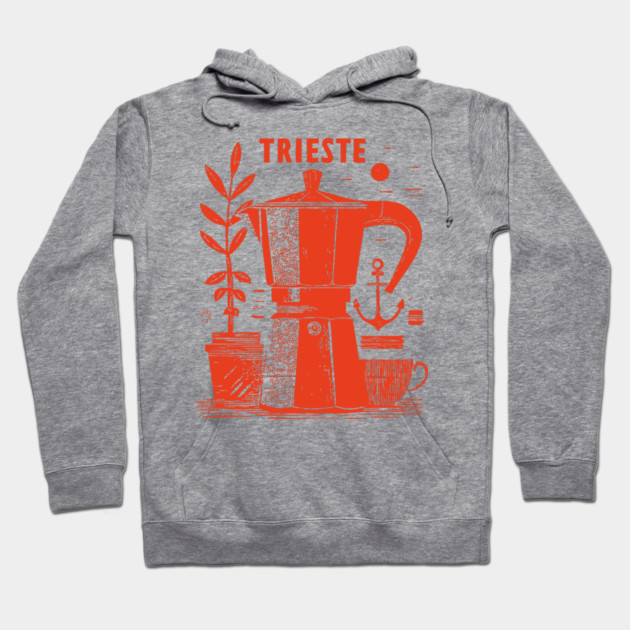 Trieste Italy Vintage Travel Design Hoodie by TuncGK