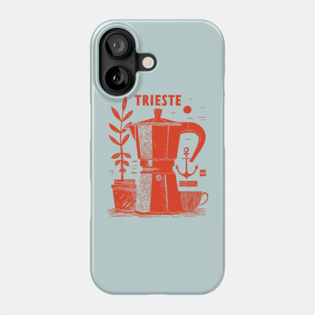 Trieste Italy Vintage Travel Design Phone Case by TuncGK