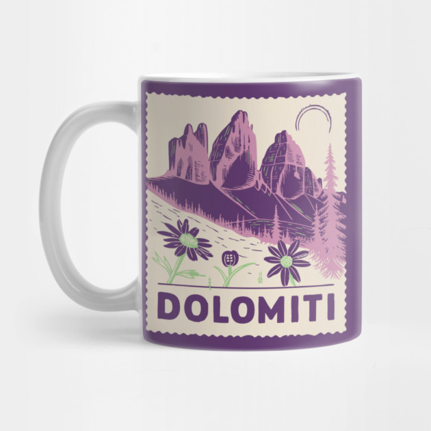 The Dolomites Italy - Retro Alpine Meadow by TuncGK