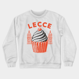 Lecce Italy - Retro Pasticciotto Design Crewneck Sweatshirt