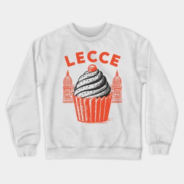 Lecce Italy - Retro Pasticciotto Design Crewneck Sweatshirt by TuncGK
