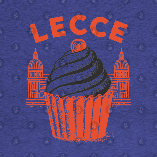 Lecce Italy - Retro Pasticciotto Design by TuncGK