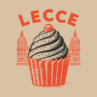 Lecce Italy - Retro Pasticciotto Design T-Shirt