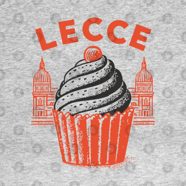 Lecce Italy - Retro Pasticciotto Design by TuncGK