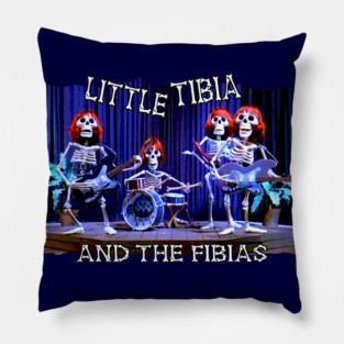 LITTLE TIBIA AND THE FIBIAS Mad Monster Party 1967 Pillow