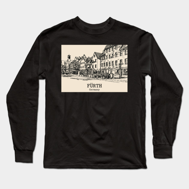 Fürth - Germany Long Sleeve T-Shirt by Lakeric