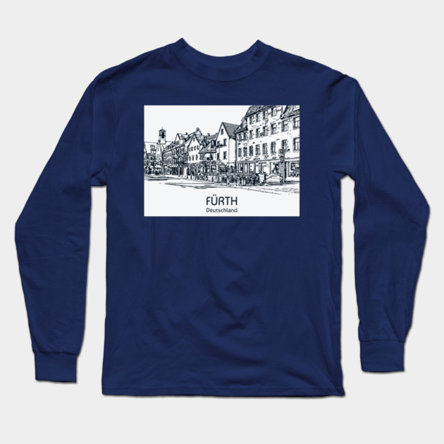 Fürth - Deutschland Long Sleeve T-Shirt by Lakeric
