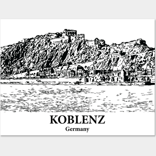 Koblenz - Germany Wall Art by Lakeric