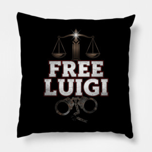 Free Luigi Pillow
