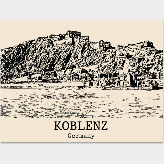Koblenz - Germany Wall Art by Lakeric
