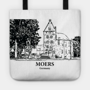 Moers - Germany Tote