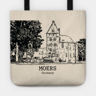 Moers - Germany Tote