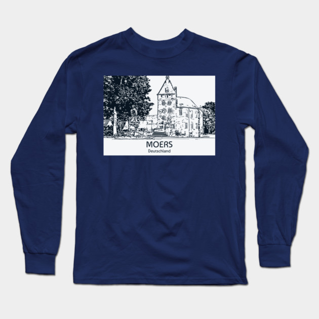Moers - Deutschland Long Sleeve T-Shirt by Lakeric