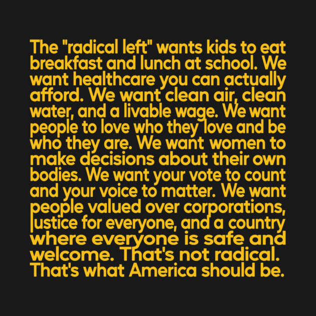 What They Call Radical Is Just Basic Humanity by Charles's Store 8