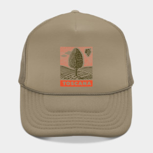 Tuscany Italy Vintage Travel Design Hat