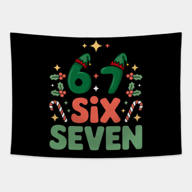 christmas-humor Tapestry by Creatifly Graphic Tees