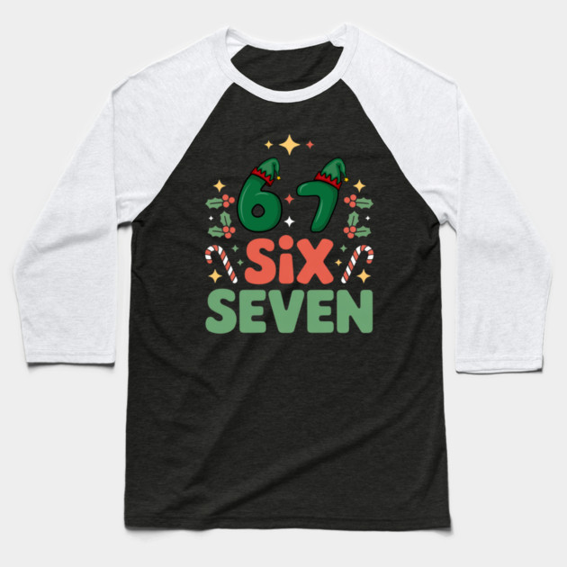 christmas-humor Baseball T-Shirt by Creatifly Graphic Tees