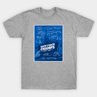 Dodgers Back To Back Champions 2024 2025 T-Shirt