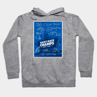 Dodgers Back To Back Champions 2024 2025 Hoodie