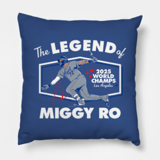Dodgers Miguel Rojas World Series 2025 Pillow