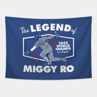 Dodgers Miguel Rojas World Series 2025 Tapestry