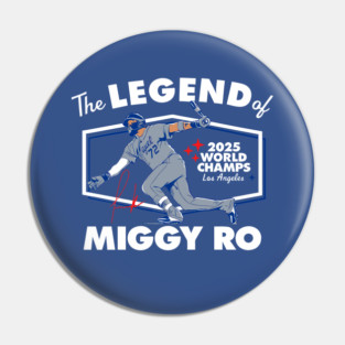 Dodgers Miguel Rojas World Series 2025 Pin