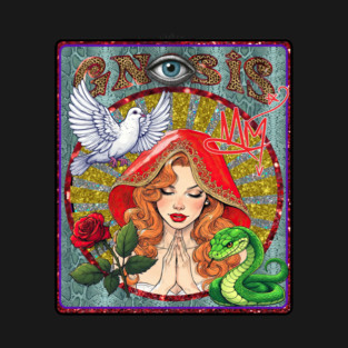 Divine Feminine Gnosis - Mary Magdalene T-Shirt